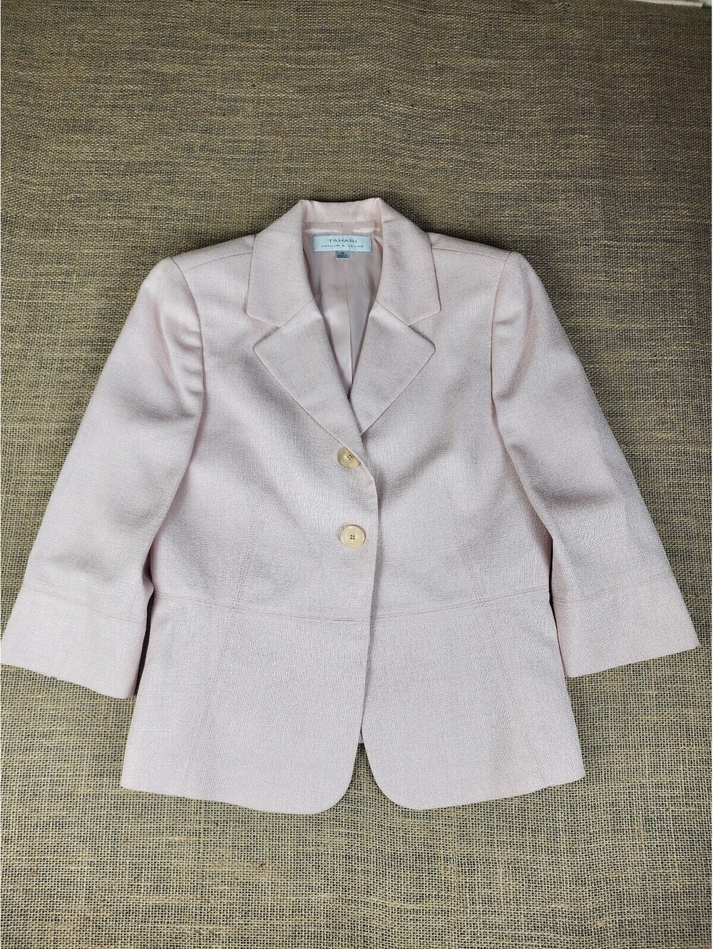 Tahari Arthur S. Levine Women's 10 Blazer Office Jacket ClassicWork
